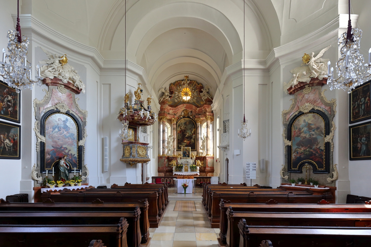Pfarrkirche Ober St. Veit - Maria, Zuflucht der Sünder und St. Veit